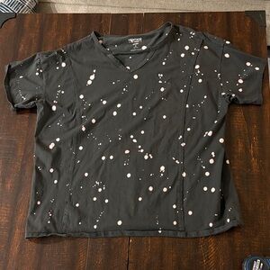 Torrid Heritage Black Tee with Pink Accents